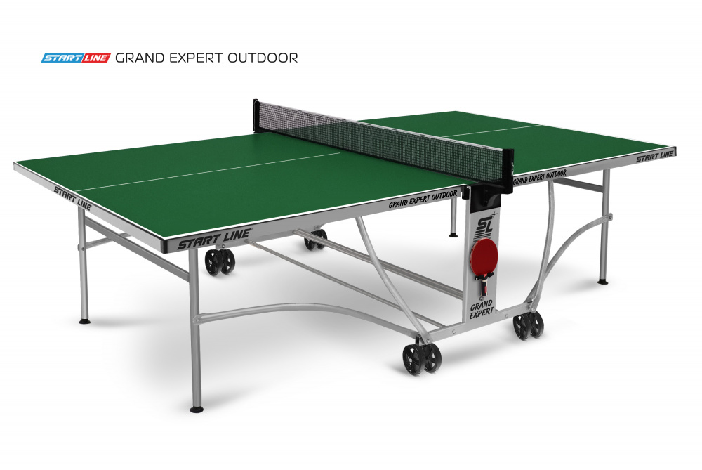Теннисный стол Start line GRAND EXPERT Outdoor 4 Зелёный купить с ...